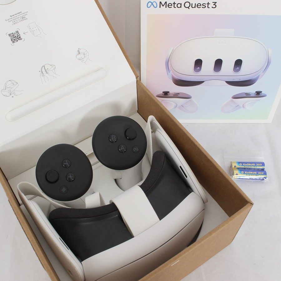 Meta Quest 3 512GB VR ヘッドマウントディスプレイ ヘッドセット メタクエスト3 899-00594-01 Oculus 本体