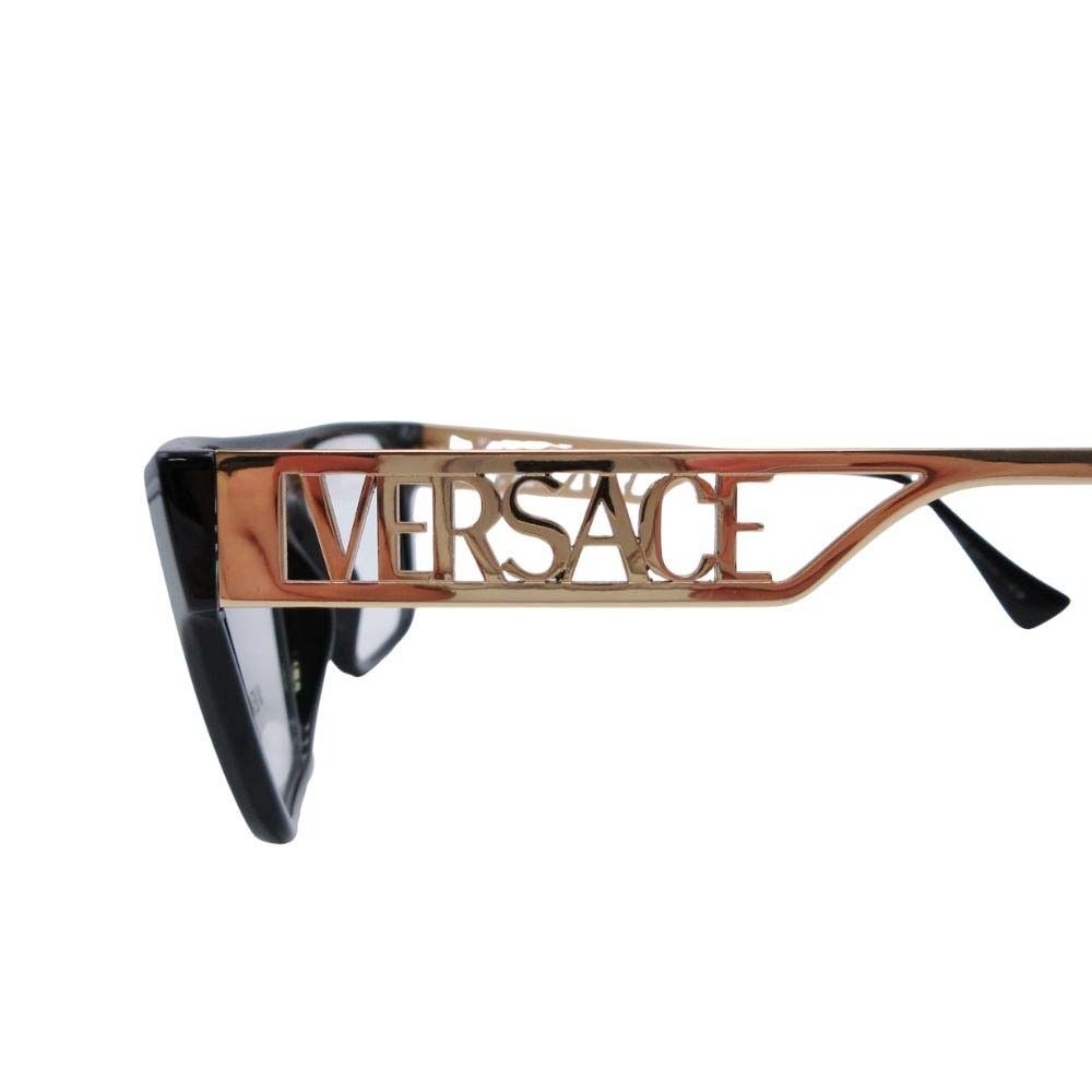 新品同様 VERSACE ヴェルサーチ メデューサ グルカ模様 サングラス  