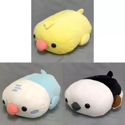 中古】ぬいぐるみ 全3種セット つめる!もちっこ BIGぬいぐるみ