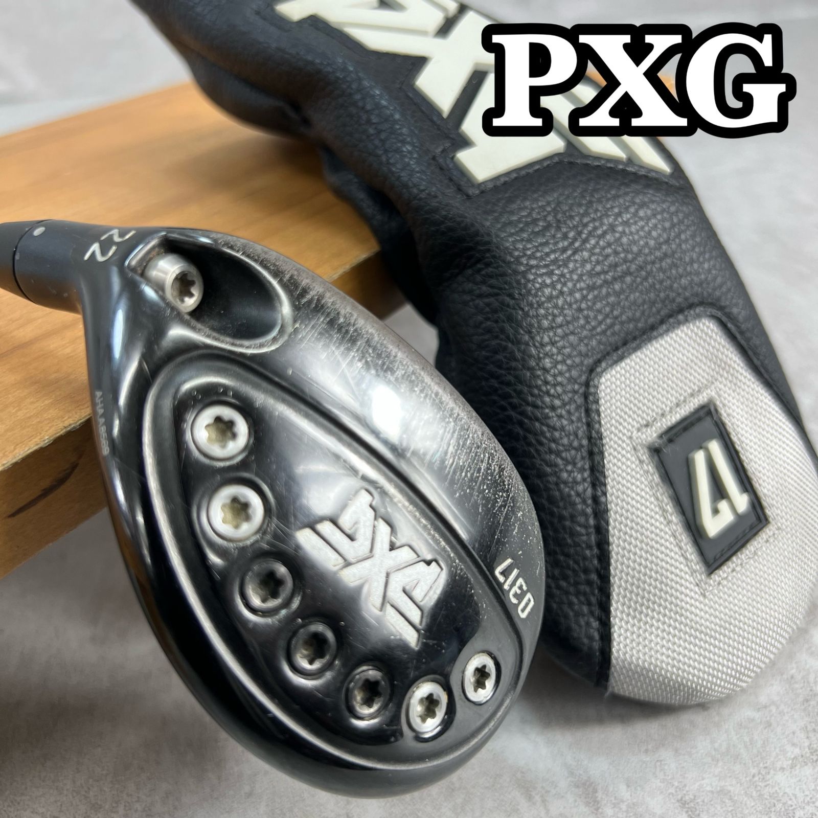 レフティー　PXG　0317　メンズゴルフUT　カーボン　X　22°　左利き用　UT　ユーティリティ　39.25インチ　約375g レフティー PXG 0317 メンズゴルフUT カーボン X 22° 左利き用