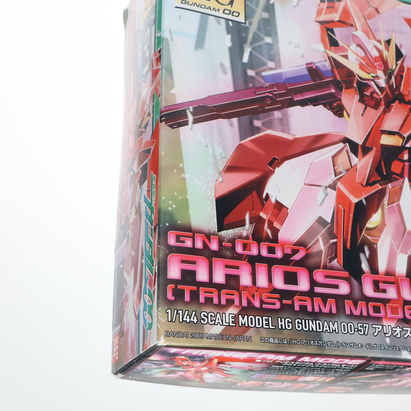 BANDAI - HG 1/144 アリオスガンダム(トランザムモード) グロスインジェクションVer. 機動戦士ガンダム00(ダブルオー) プラモデル バンダイ Amazon | HG 1/144 GN-007 アリオスガンダム (トランザムモード