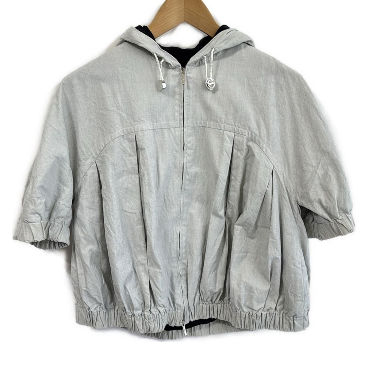 FENDI フェンディ ブルゾン サイズ38 S レディース - グレー 半袖|春|秋