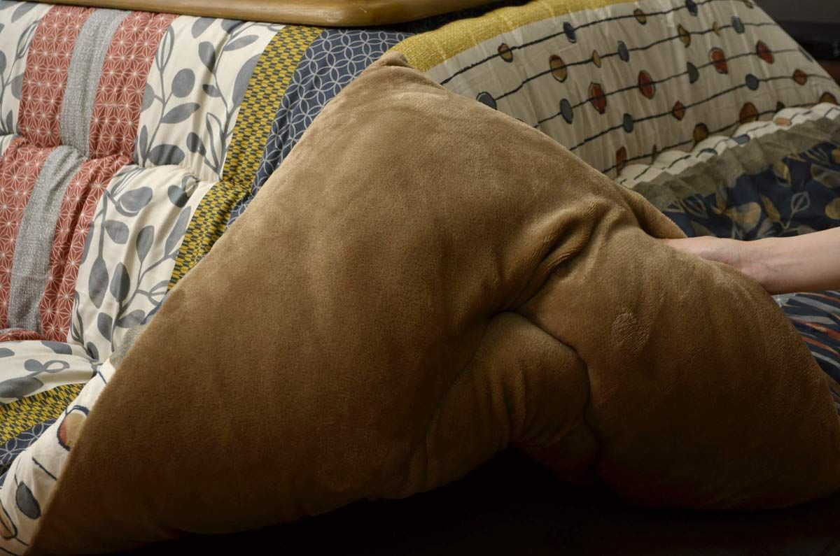 ZABUSHION ENZA 高級ファイバー40x40x5.5 洗える ブラック 楽天