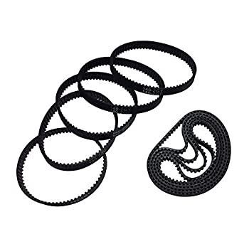 BEMONOC 3D Priner Parts GT2 140-2GT-6 タイミングベルト L=140mm W=6mm 70歯 クローズドループ入り 10個パック