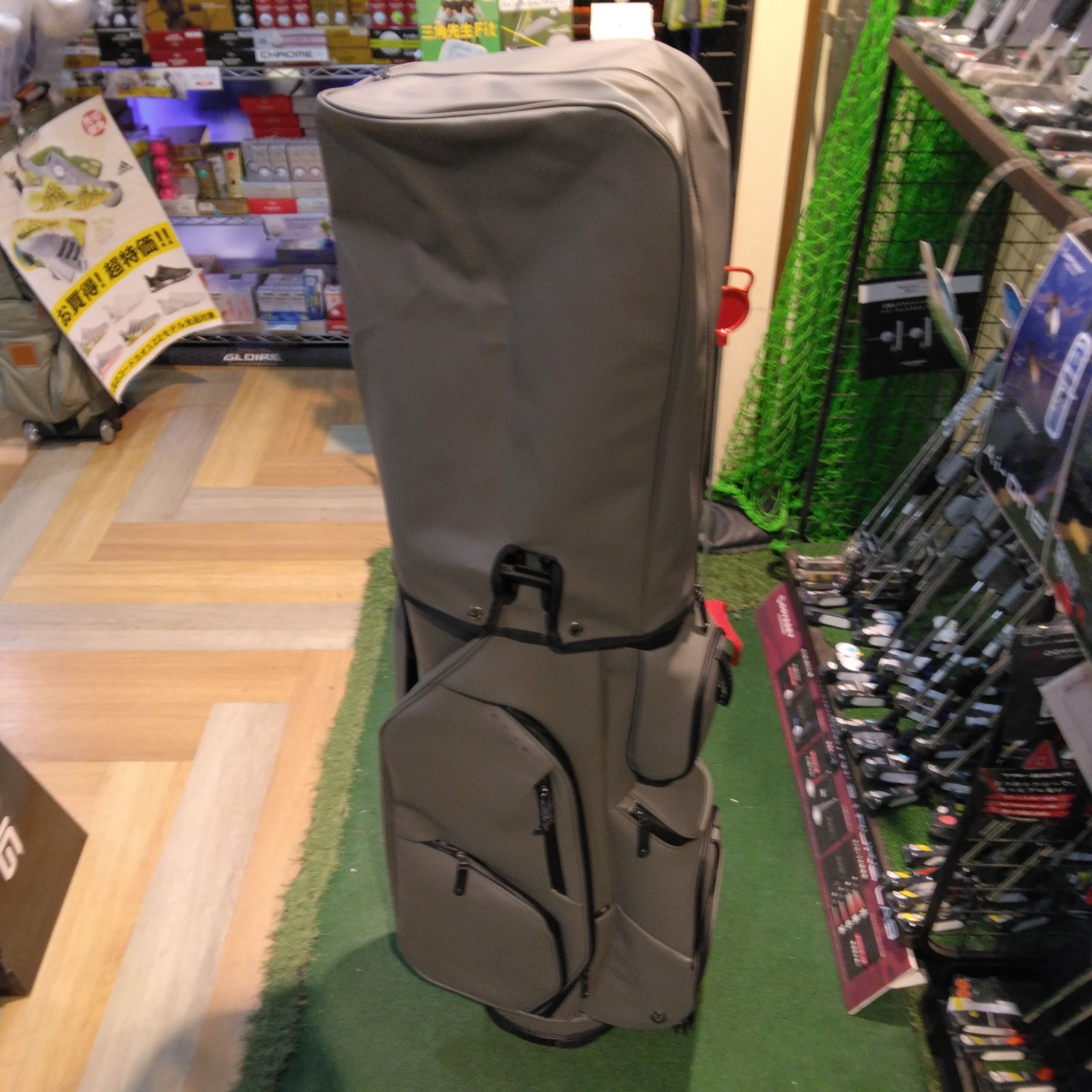 新品未使用品】VESSEL キャディバッグ Lux Pro Cart カートバッグ Grey 