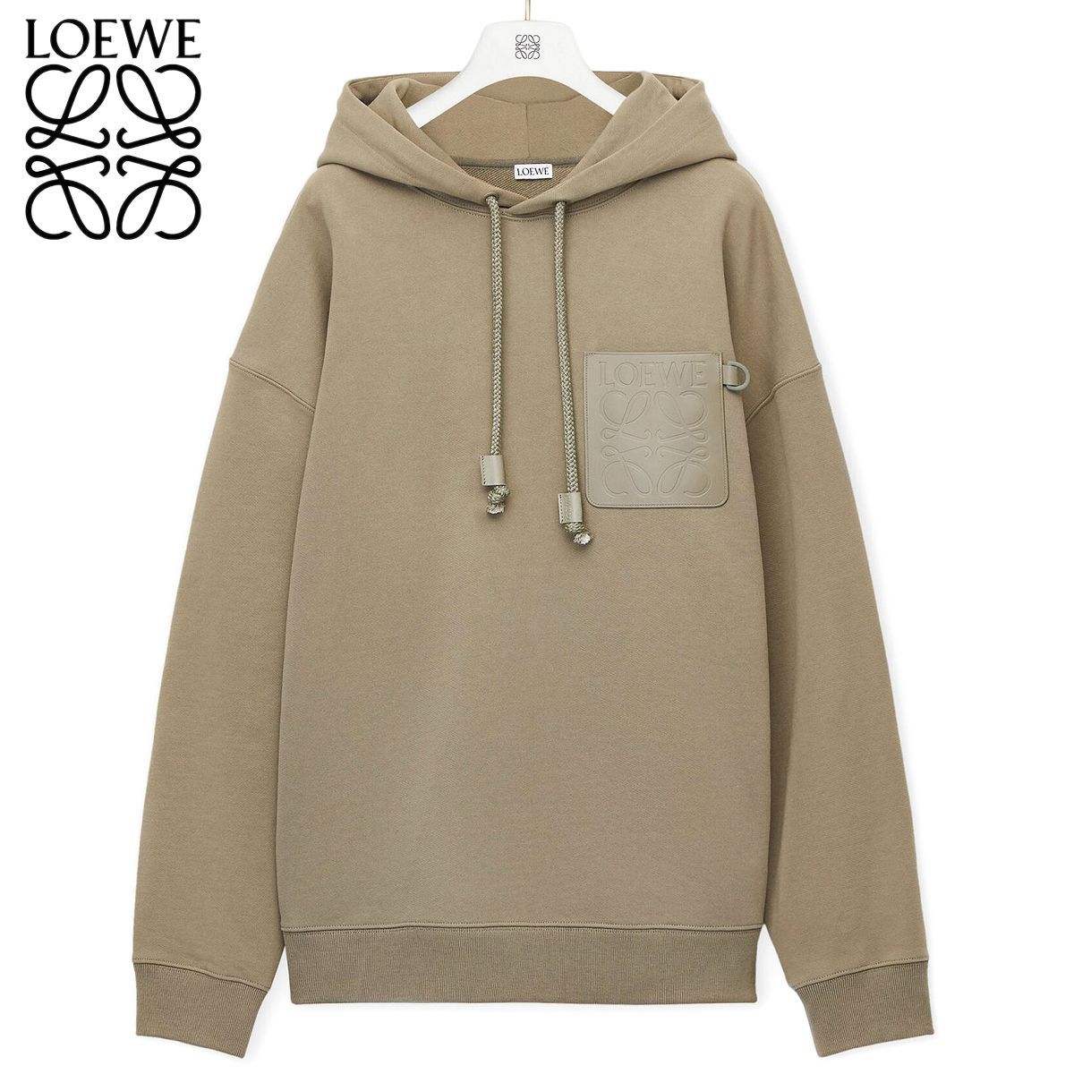 8 LOEWE ロエベ H526Y25X21 4430 カーキ アナグラム ロゴ スウェット 