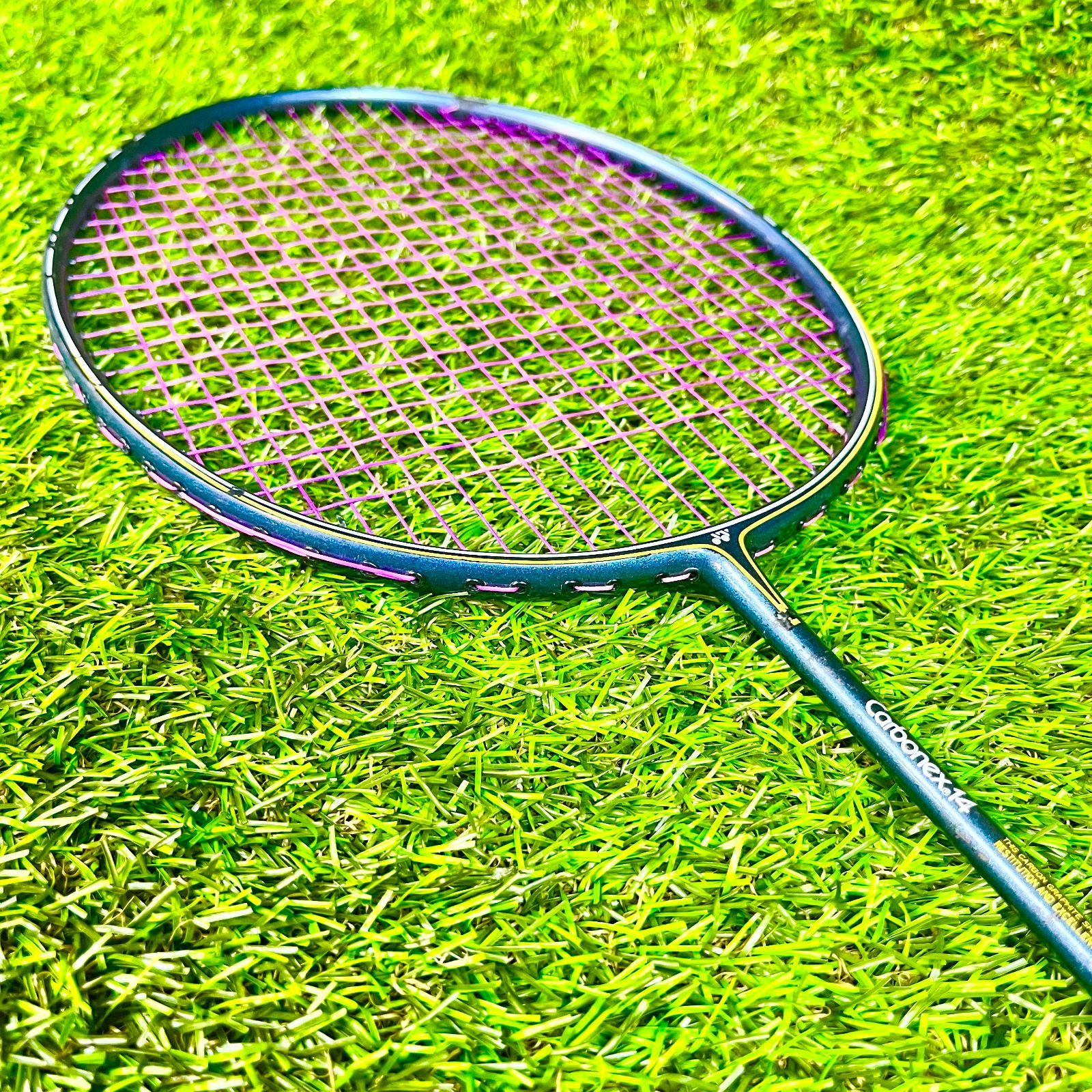 YONEX バドミントン Carbonex8 Carbonex14 MU様 中古】ヨネックス CARBONEX8 バドミントン ラケット カーボ