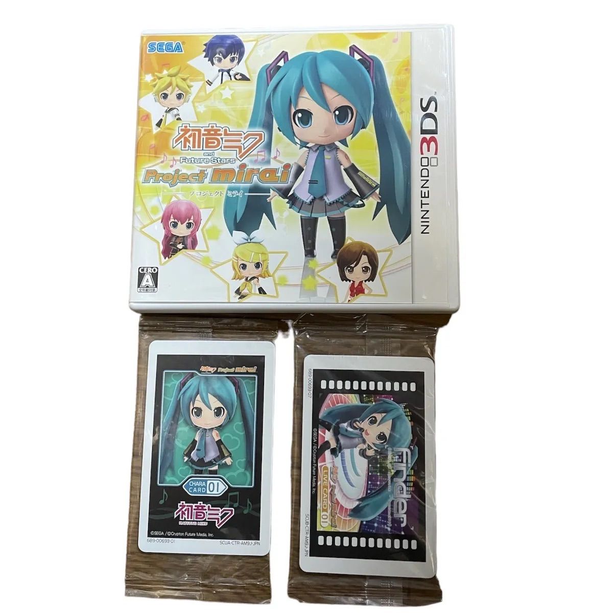 Ｎ３ＤＳ 初音ミク Ｐｒｏｊｅｃｔ ｍｉｒａｉ ２