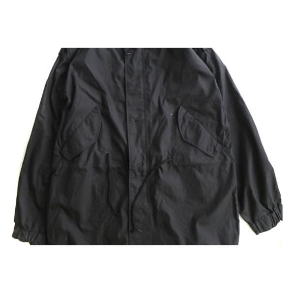  アメリカ軍 M 51 青島ライナーモッズコートシェル リバイバルモデル ブラック XXSサイズ 日本対応サイズM相当 LEDランタン コート アウター