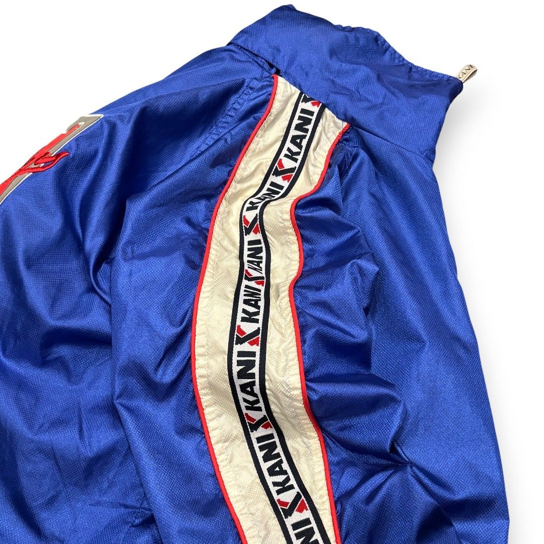 90's 00's KARL KANI カールカナイ ナイロンジャケット Y2K B-BOY 平成