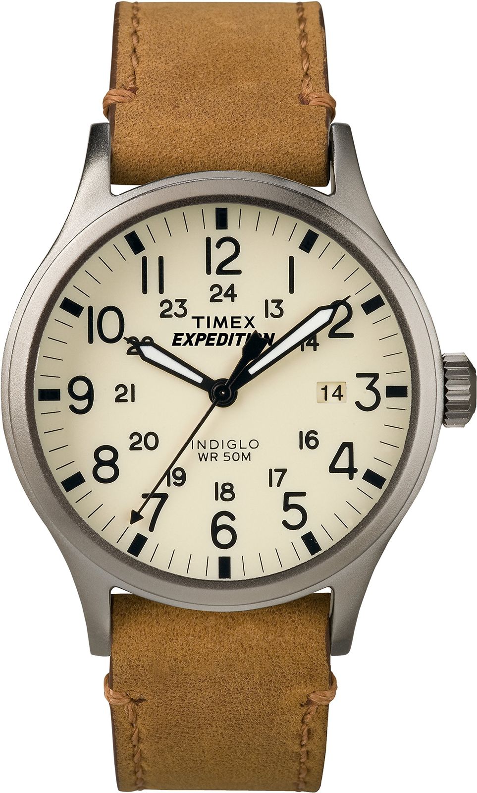 Timex メンズ エクスペディションスカウト 40 腕時計 ブラウン|ナチュラル Brown|Natural