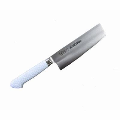 3営業日で発送 ハセガワ 抗菌 庖丁 菜切 １６㎝ＭＮＫ－１６０ ホワイト AKL10161B