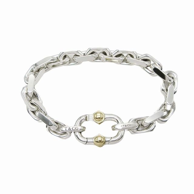 極美品 ティファニー メイカーズ 1837 バングル ブレスレット 925 Tiffany & Co. - ティファニー TIFFANY & Co. ティファニー1837