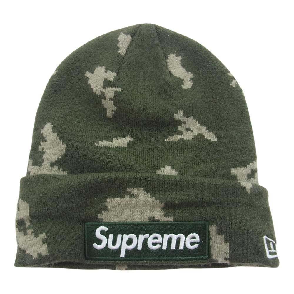 Supreme シュプリーム 帽子 21AW × New Era Box Logo Beanie ボックス