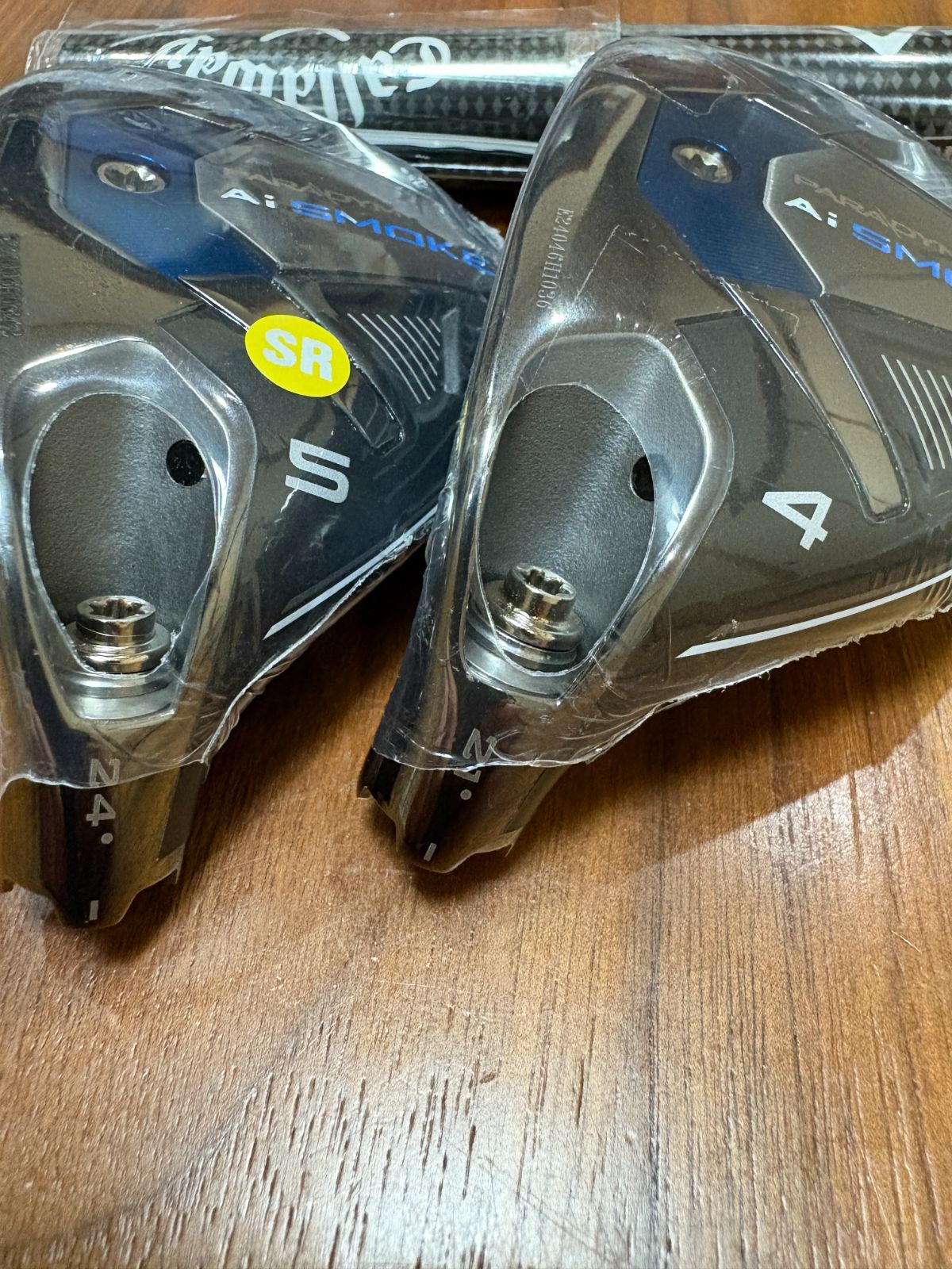 セット 左 キャロウェイ4&5R パラダイム Ai SMOKE ユーティリティ セット販売 キャロウェイ 4&5S パラダイム AiSMOKE