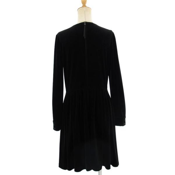 FOXEYニューヨーク ベロアノアール ワンピース Bランク DECORATOM_COM_BR