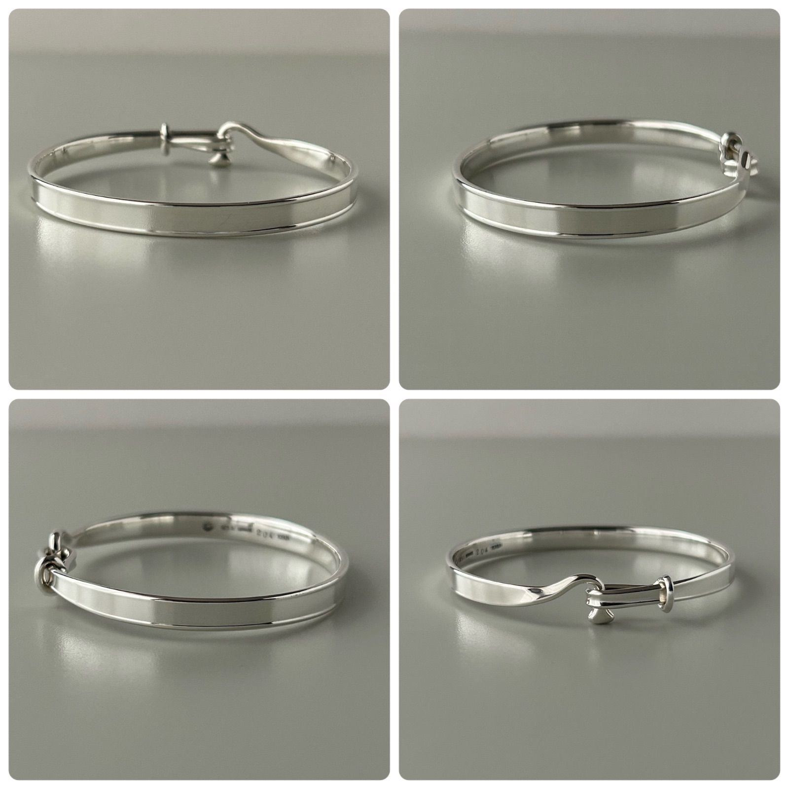 【美品】ジョージジェンセン　シルバーバングル　トールン　204　シルバー925 Georg Jensen - ジョージジェンセン ブレスレット 204 TORUN
