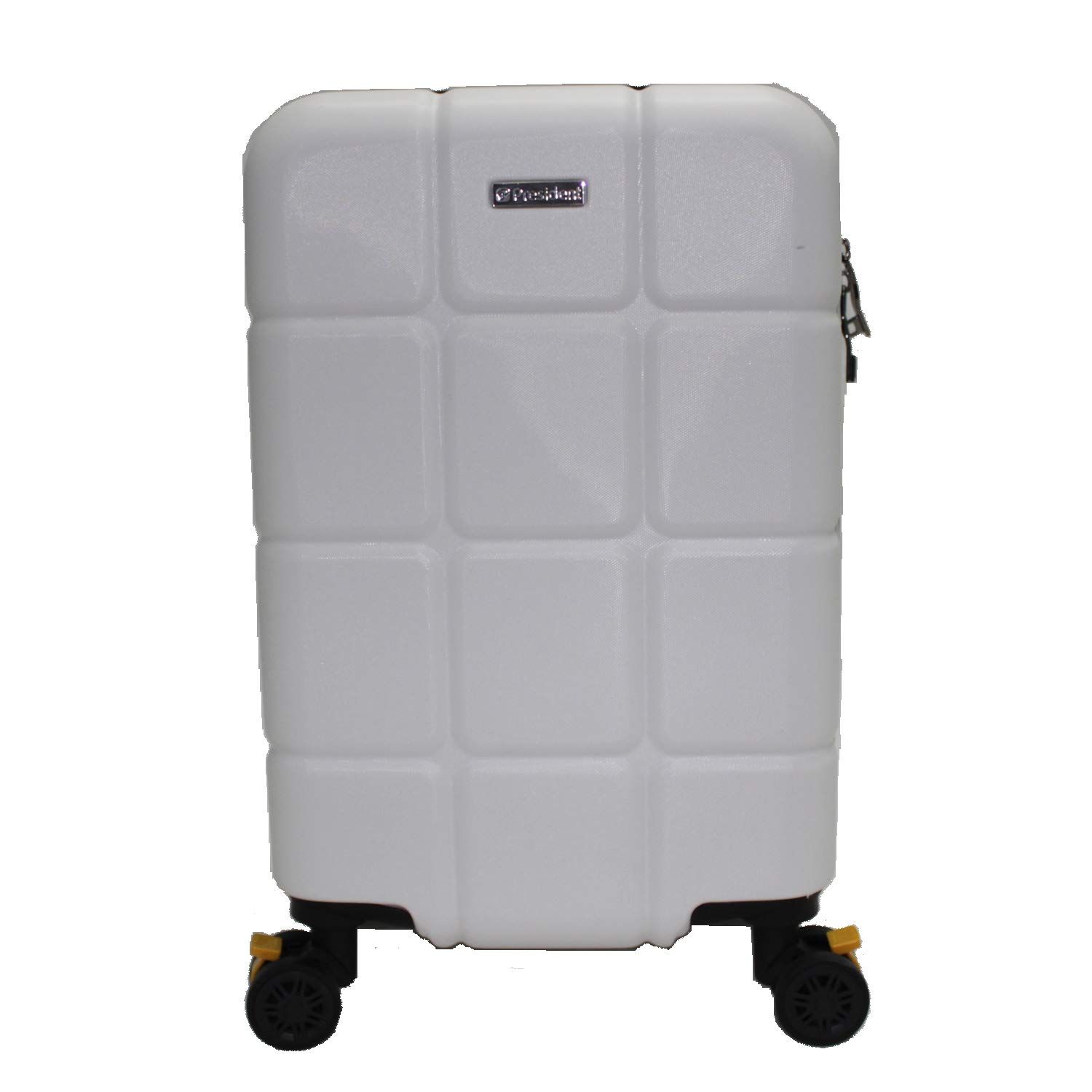 PRESIDENT プレジデント スーツケース キャリーケース 機内持込 サイズ Sサイズ ２～３泊用 ３１L 360度回転キャスター 3段階調節キャリーバー エキスパンド機能 TSAロック KUBIKO ホワイト