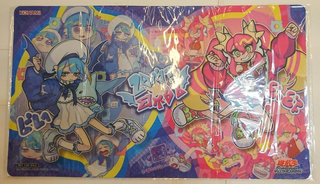 コナミ プレイマット 遊戯王 イビルツイン - メルカリ