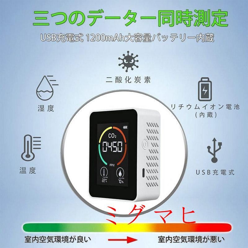 新品 著しい eAir 高精度CO2温湿度センサー LinkJapan二酸化炭素濃度計 売買されたオークション情報 落札价格 【au  payマーケット】の商品情報をアーカイブ公開