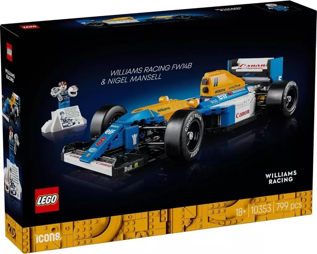 おもちゃ LEGO Williams Racing FW14B ＆ Nigel Mansell レゴ アイコンズ 10353