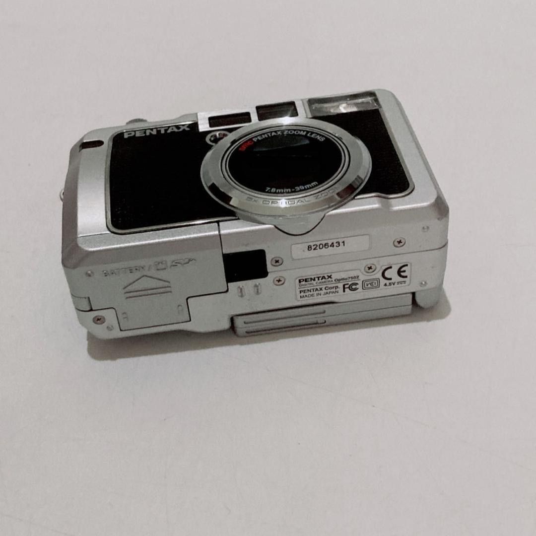 動作品】PENTAX Optio 750Z デジカメ ペンタックス オールドコンデジ