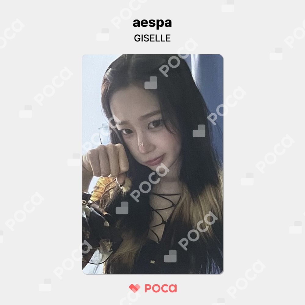 aespa ジゼル】 DRAMA APPLEMUSIC 公式 トレカ ☆Pocamarket公式
