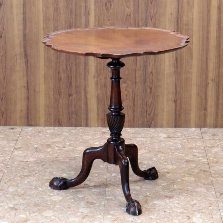 ティルトトップテーブル ヴィンテージ イギリス ラウンドテーブル