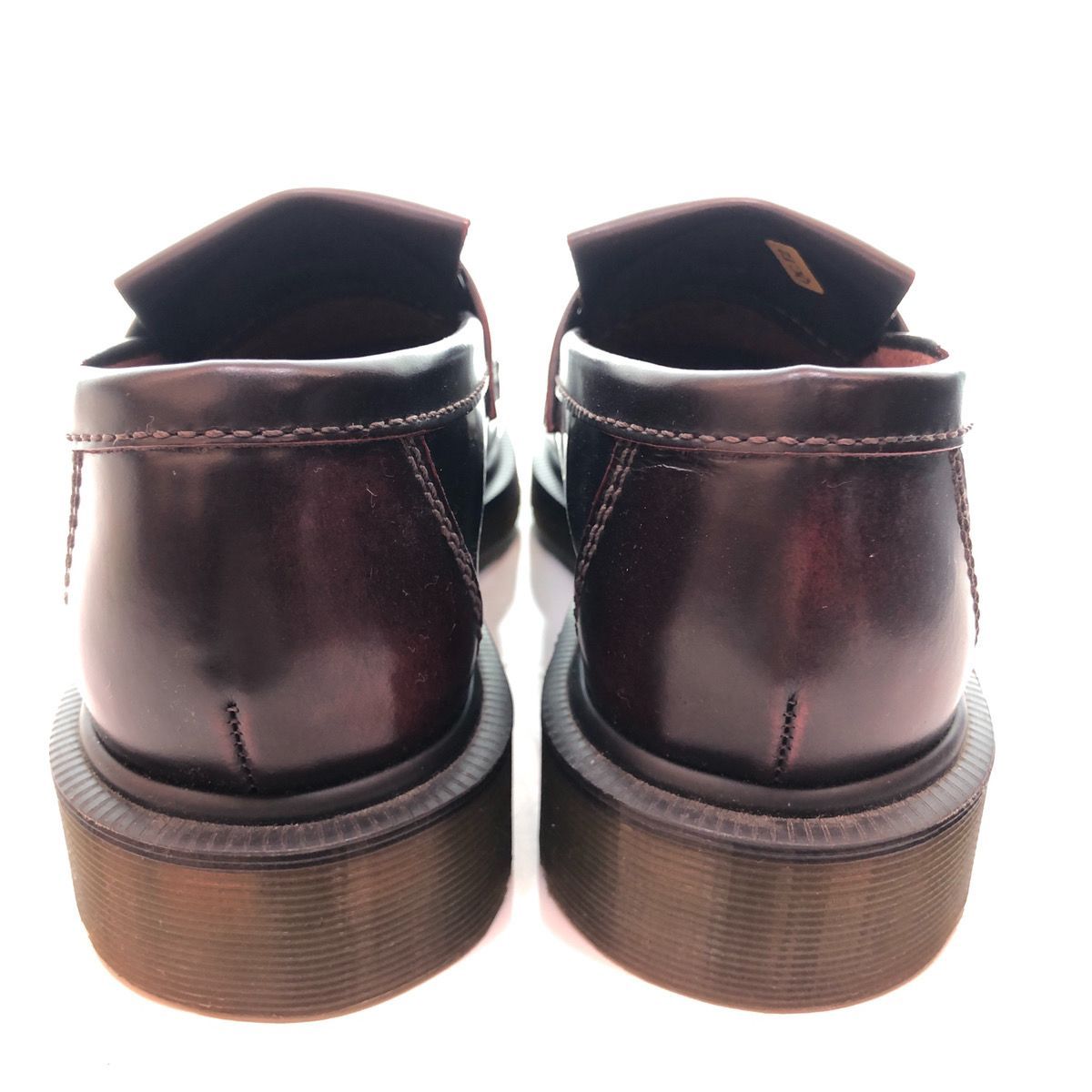 Dr. Martens フリンジローファー 5 UK 25cm Dr. Martens フリンジ付きローファー 黒赤 26.5cm - メルカリ