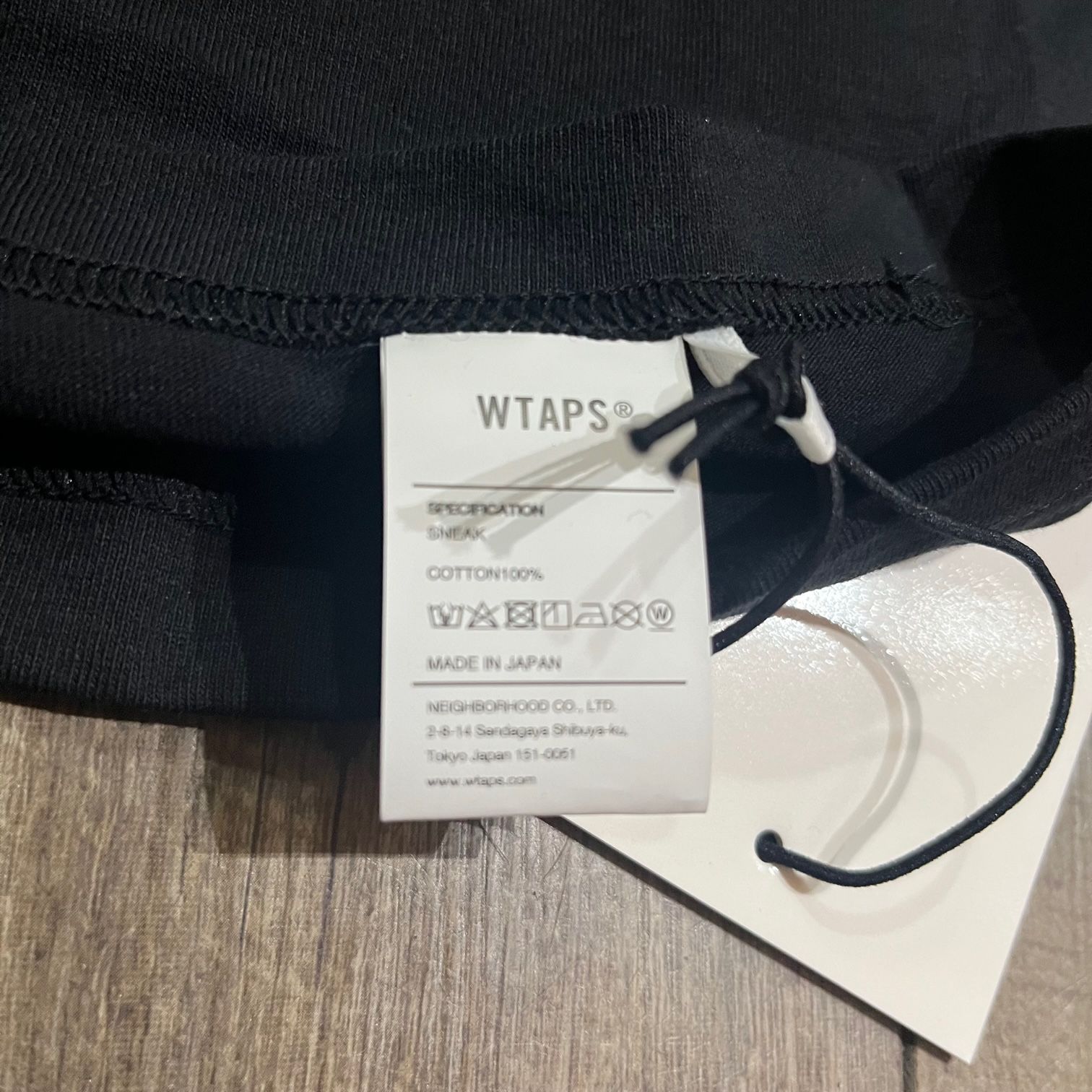 新品 WTAPS 23AW COLLEGE LS カレッジロゴ カットソー ダブル