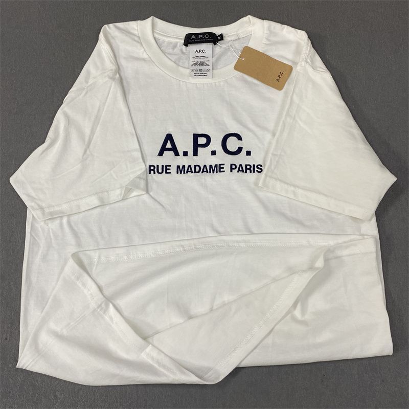 APC A.P.C. アーペーセー 半袖 Tシャツ ロゴ刺繍 ブランド古着】APC / アーペーセー ロゴ刺繍 半袖Tシャツ | 半袖