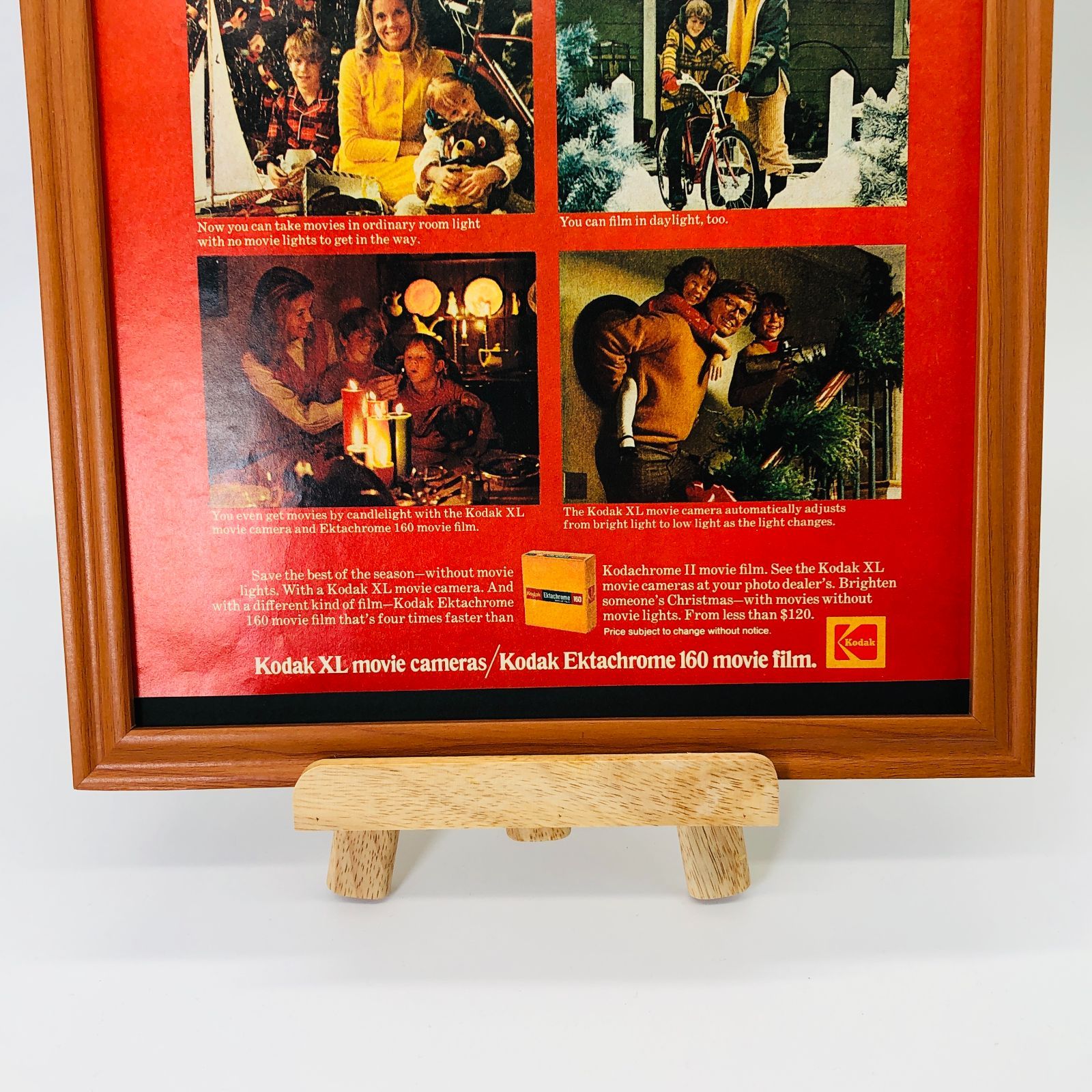 ビンテージ 広告 ポスター フレーム付 当時物 オリジナル 『 コダックフィルム 』 1960's アメリカ 輸入 雑貨 ヴィンテージ 雑誌  アドバタイジング レトロ ( AZ1081 ) - メルカリ
