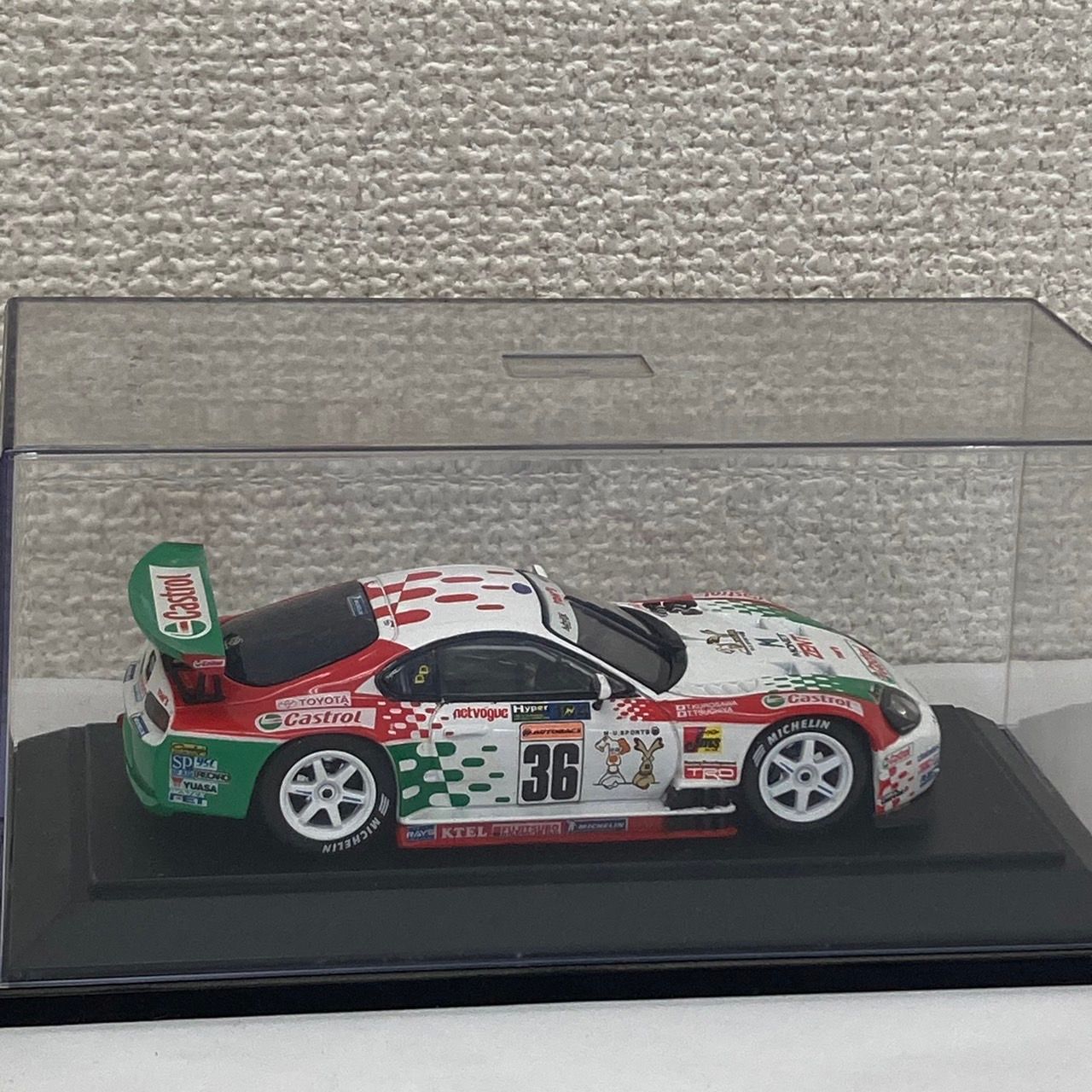 エブロ1/43 カストロール トムズスープラ 1995 POTENZA #36 ミニカーショップグローバル - 1/43 エブロ カストロール トムス