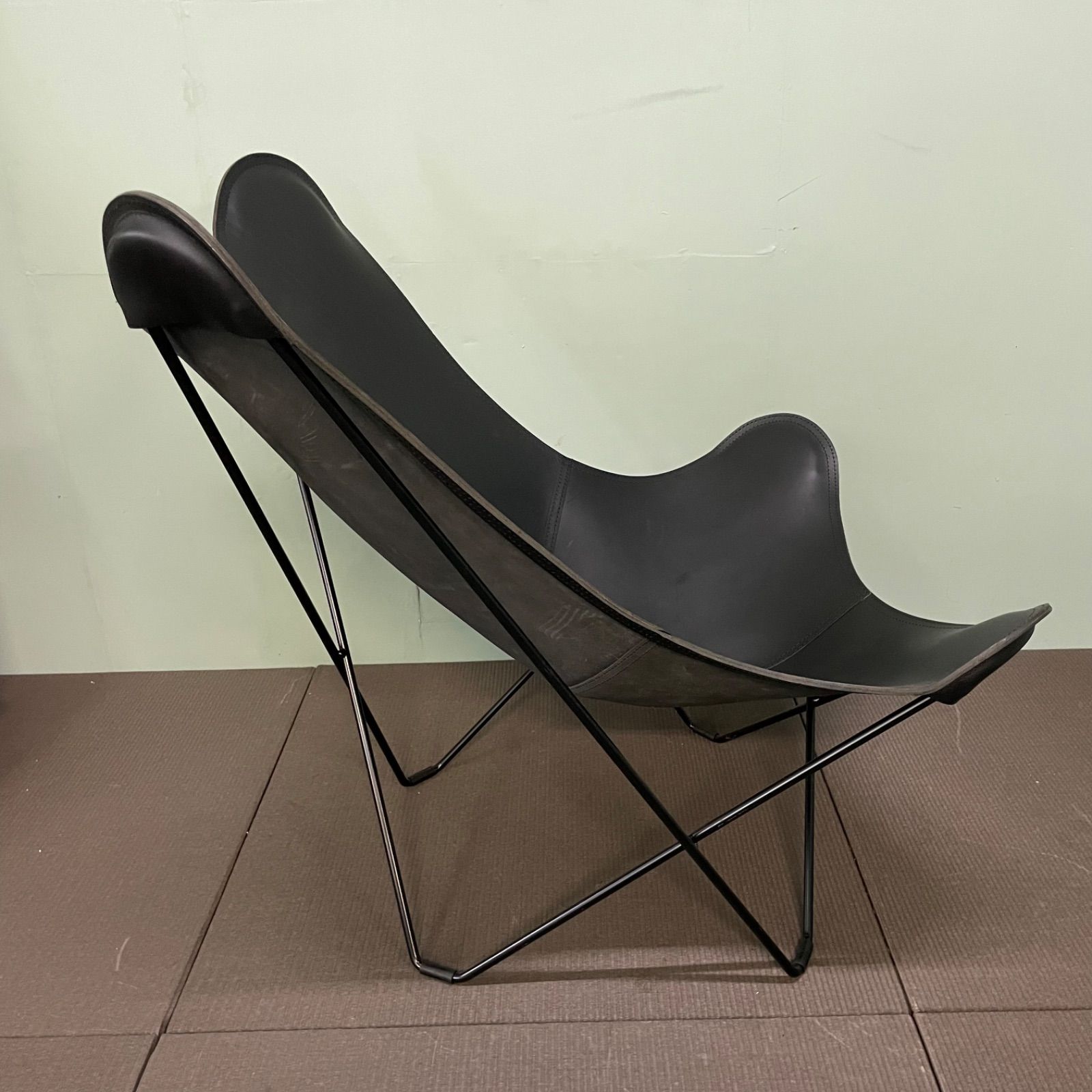 Cuero BKF butterfly chair ブラック mkk723 CUERO BKFバタフライ