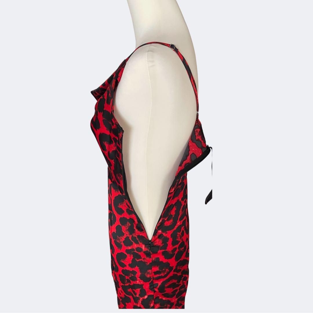 レオパード柄ロングワンピース