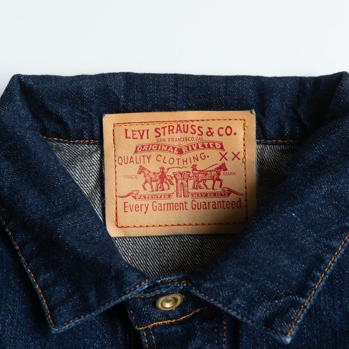 美品濃紺/希少モデル】LEVI'S VINTAGE CLOTHING【Closed Front Jumper