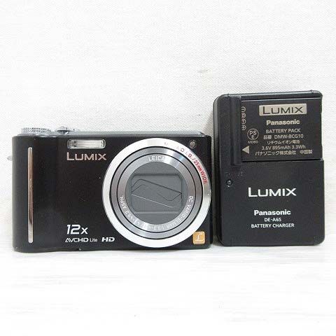 パナソニック Panasonic LUMIX DMC-TZ7 ルミックス 黒 ブラック