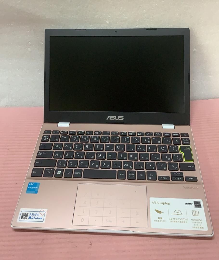 ②ASUS ノートパソコン ローズピンク E210KA-GJ03PWS ヨドバシ.com - エイスース ASUS ノートパソコン/ASUS E210KA/11.6型