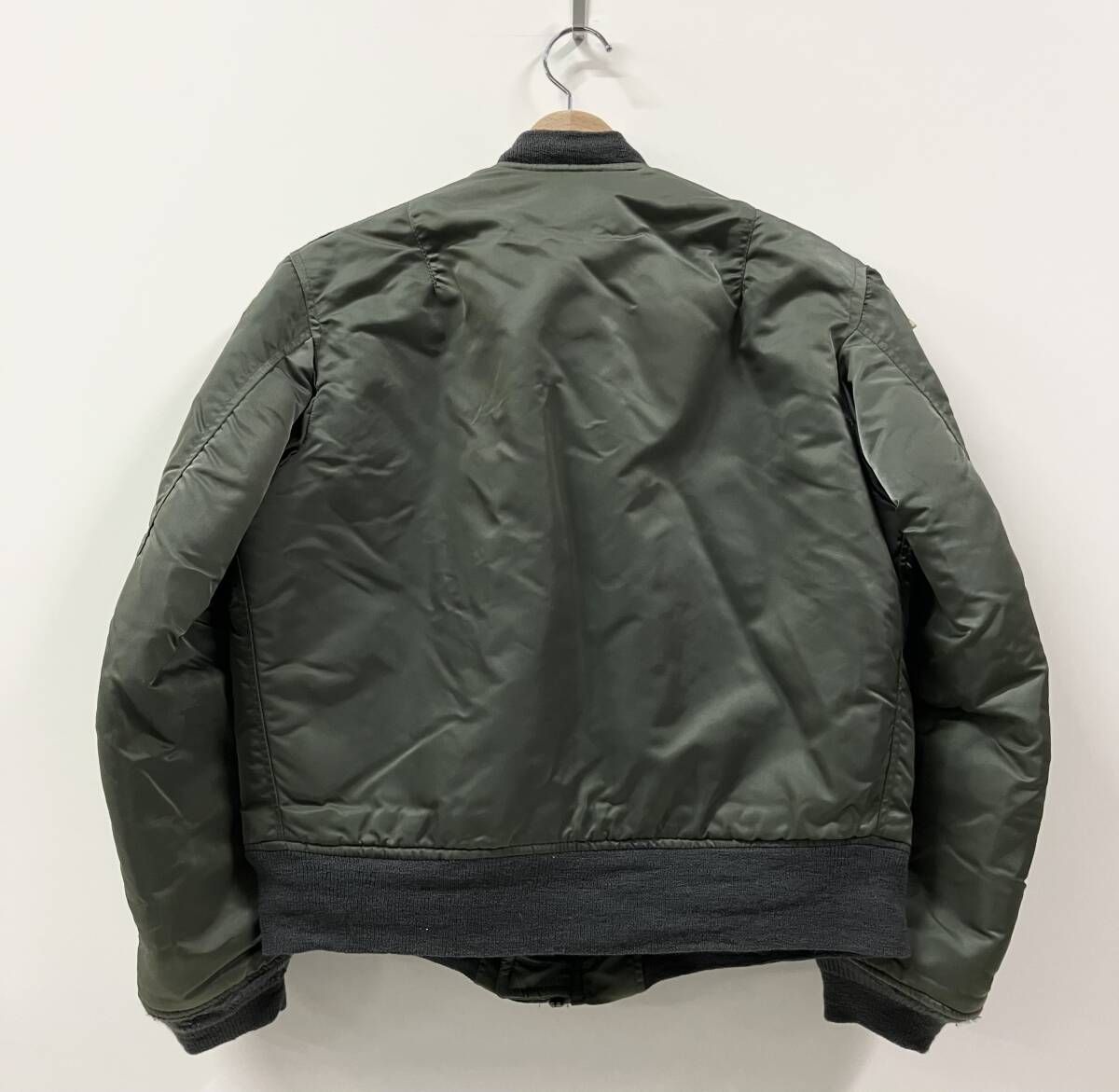 80s USA製 BRENTS ブレンツ 50s 復刻 MA-1 ジャケット アメリカ製 1958年初期型MA-1 復刻 BRENTS ブレンツ 82798