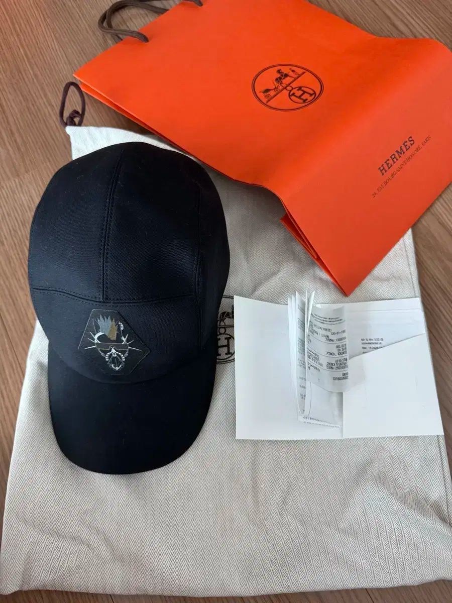 HERMES エルメス ネバダ州 パンク H キャップ 60 サイズ