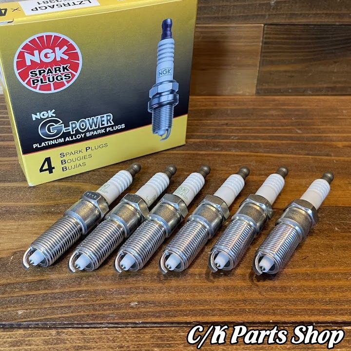 スパークプラグ6本セット NGK G-Power プラチナ 07-11年 Jeep JKラングラー V6 3.8L クライスラーボイジャー プラチナプラグ
