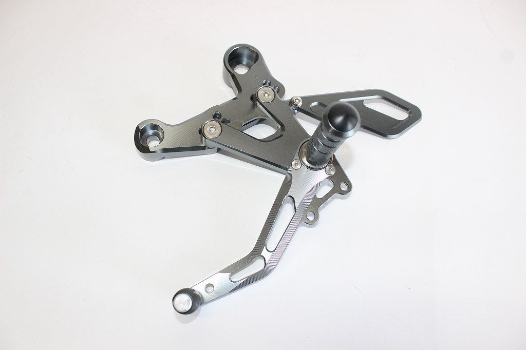 品 MT-09 ABS mt-09 TRACER 2014-2020 バックステップCNC 灰 BRIGHTFACE_UK