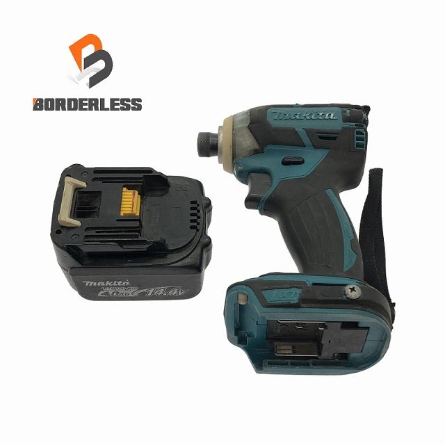 ☆中古品☆makita マキタ 18V 充電式インパクトドライバ TD148D 青 