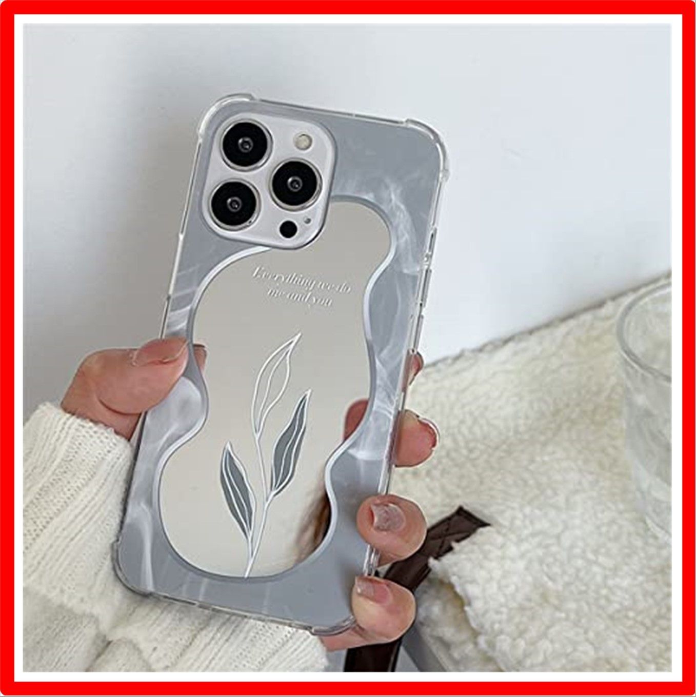 【匿名配送】 iphone14_Type 1 iphone14 ケース 韓国 おしゃれ 鏡 花 個性 創意 人気順 アイフォン14 ケース あいふぉん14 ケー