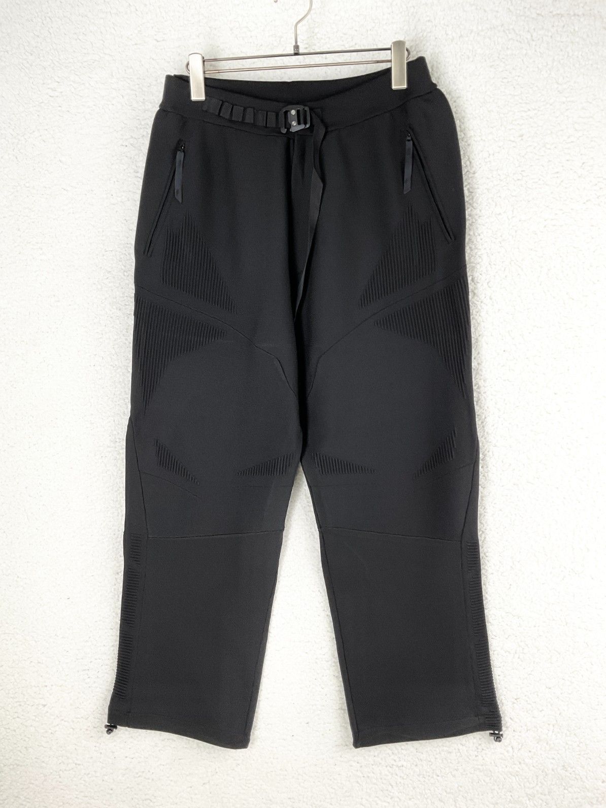 XL MAGIC STICK マジックスティック ニッティングシェルパンツ XL トリプルブラック げ交渉
