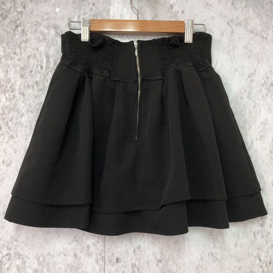 ミシェルマカロン 殿堂入り!!美脚になれるスカート ブラック【Sサイズ】 ミシェルマカロン【殿堂入り】美脚になれるスカート