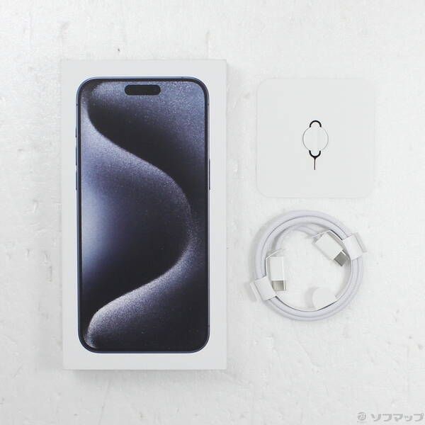 iPhone - ★新品未開封品★iPhone15 Pro Max 512GB ブルーチタニウム iPhone 15 Pro Max 512GB - ブルーチタニウム（SIMフリー）[整備