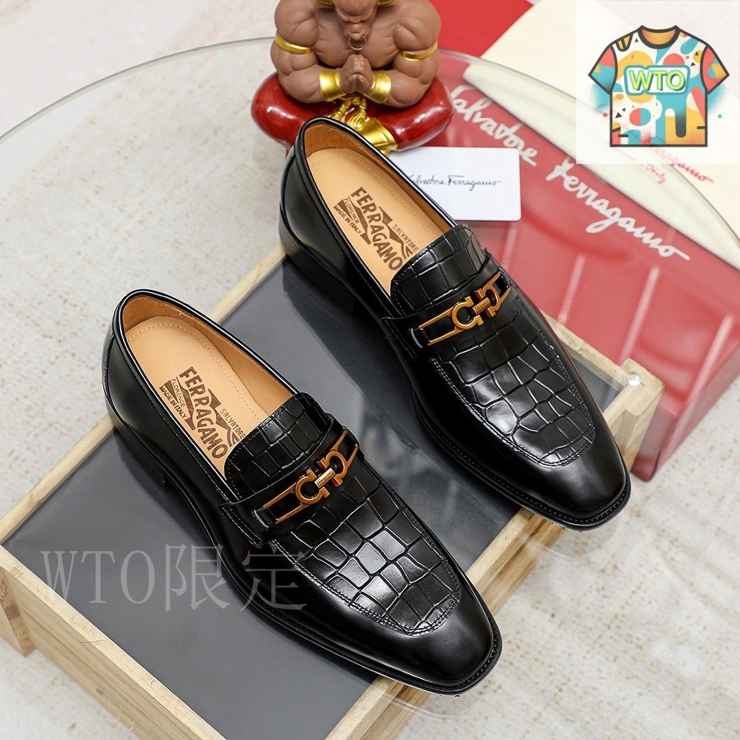 フェラガモ　メンズシューズ FERRAGAMO フェラガモ 靴 メンズ ビジネスシューズ GRANDIOSO
