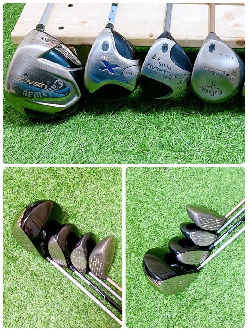 キャロウェイ 初心者オススメ　ゴルフクラブ メンズセット　14本 14.ゼクシオ 初心者オススメ ゴルフクラブ メンズセット 右利き 14本