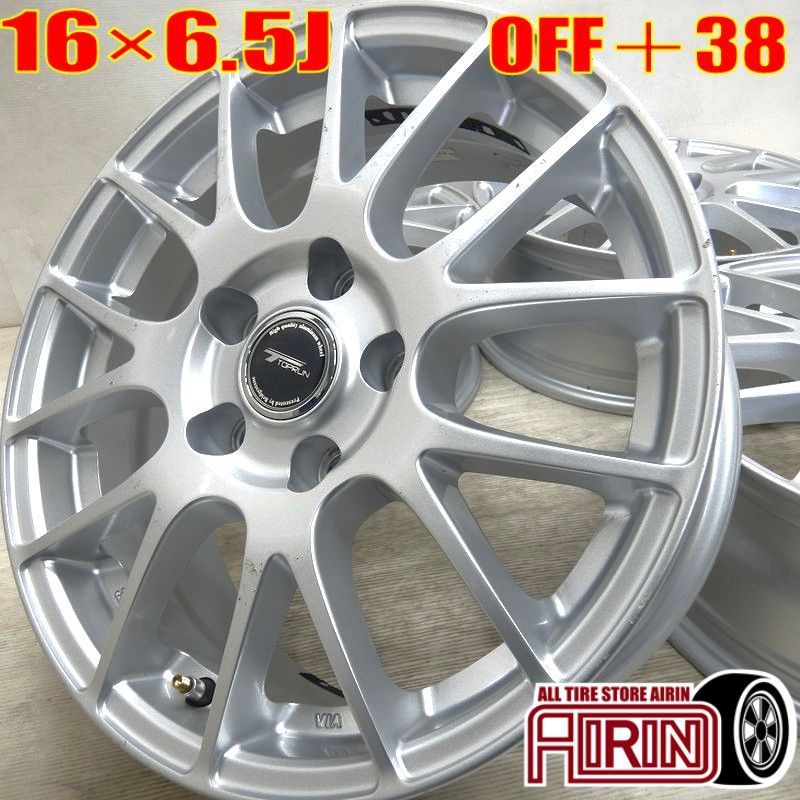 BS TOPRUN トップラン 社外ホイール 16インチ 4本 6.5J5HPCD114.3+46